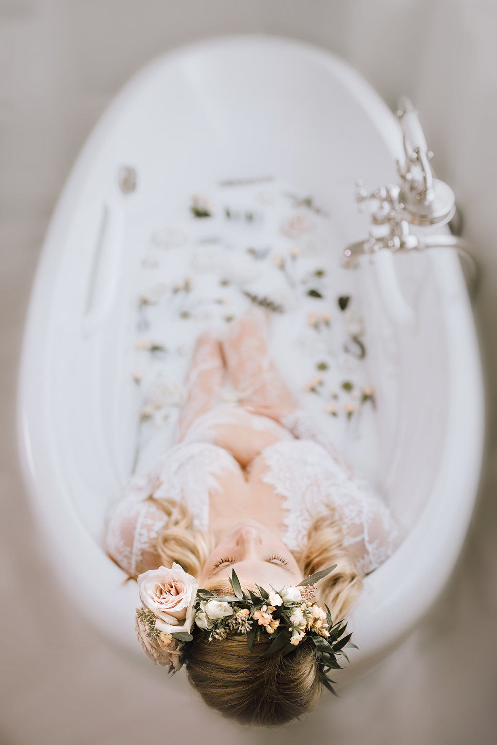 milk bath maternity photography edmonton alberta