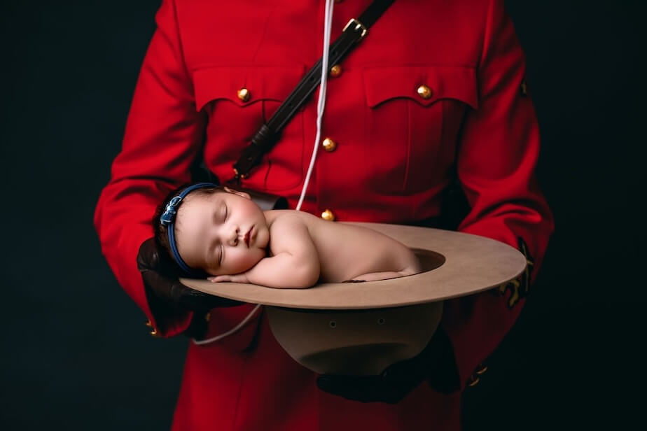 best Edmonton newborn photographer, newborn portrait studio St Albert, newborn photography near me Edmonton