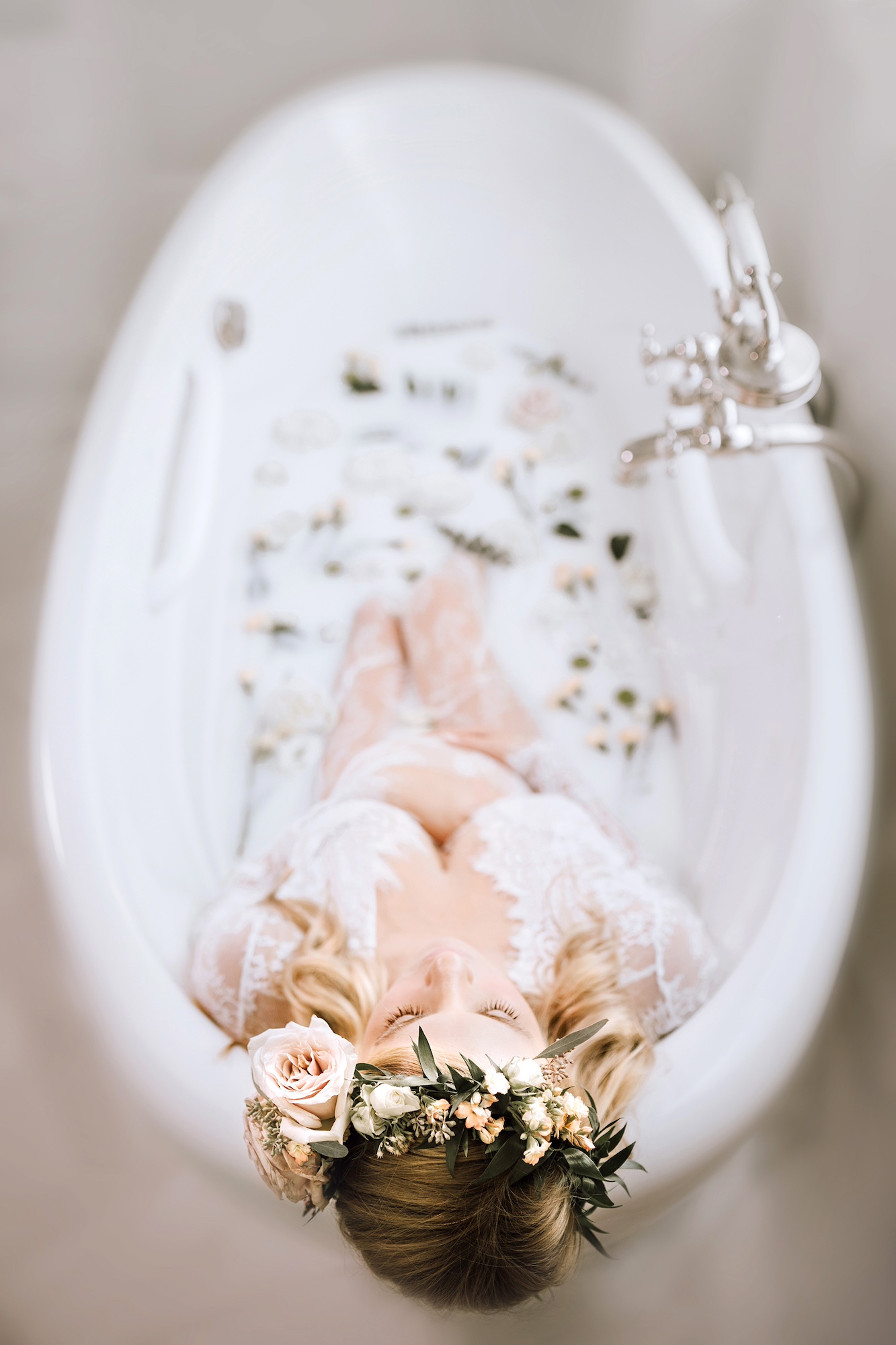 edmonton milk bath photography, baby milk bath photoshoot St Albert 2